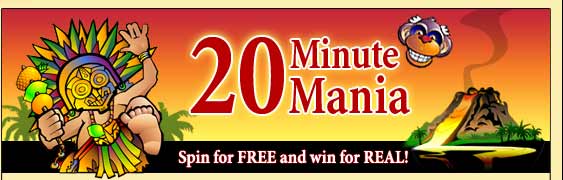 20 minutes mania free spins at big kahuna slot