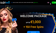 slotimo welcome bonus