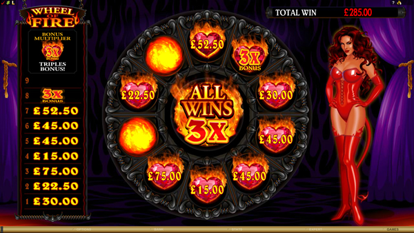 red hot devil bonus game